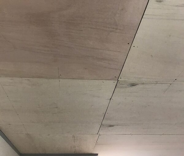 東京都大田区　S様邸　屋根塗装　雨漏り　室内天井　ベニア合板張り (5)