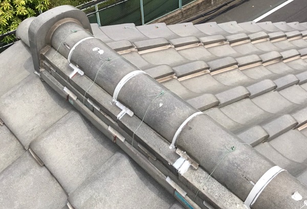 東京都葛飾区　K様邸　雨漏り補修工事　屋根からの雨漏り　シーリングによる補修 (9)