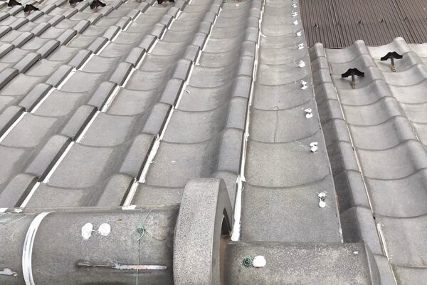 東京都葛飾区　K様邸　雨漏り補修工事　屋根からの雨漏り　シーリングによる補修 (11)