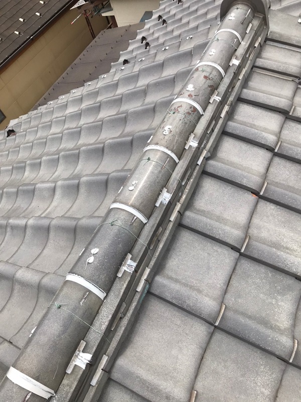 東京都葛飾区　K様邸　雨漏り補修工事　屋根からの雨漏り　シーリングによる補修 (6)